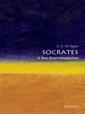 cover image of Socrates: A Very Short Introduction